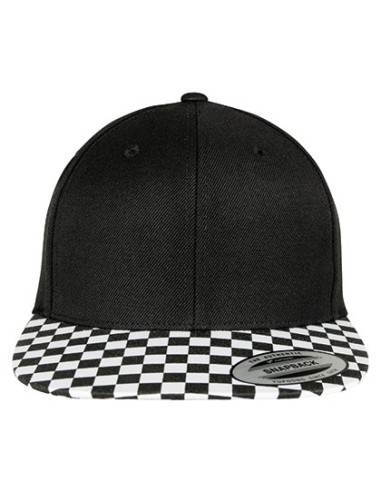 F-6089CB-Checkerboard Snapback